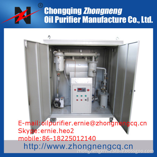 ZYA Zhongneng Automatic Vacuum Insulation/transformer Oil Purification equipment